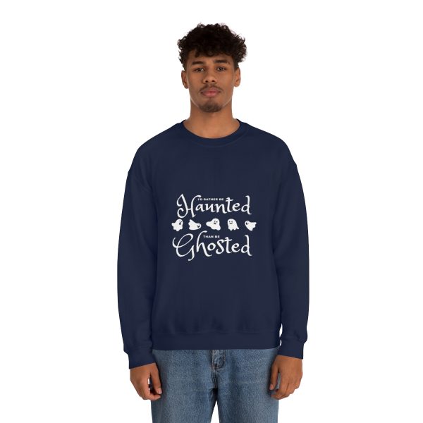 I'd Rather be Haunted than Ghosted - Unisex Heavy Blend™ Crewneck Sweatshirt - Image 19