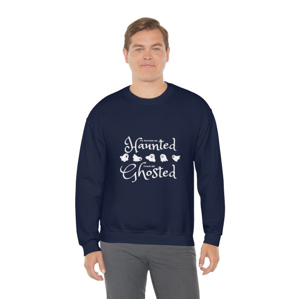 I'd Rather be Haunted than Ghosted - Unisex Heavy Blend™ Crewneck Sweatshirt - Image 20