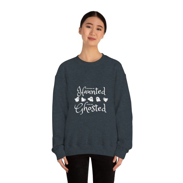 I'd Rather be Haunted than Ghosted - Unisex Heavy Blend™ Crewneck Sweatshirt - Image 10