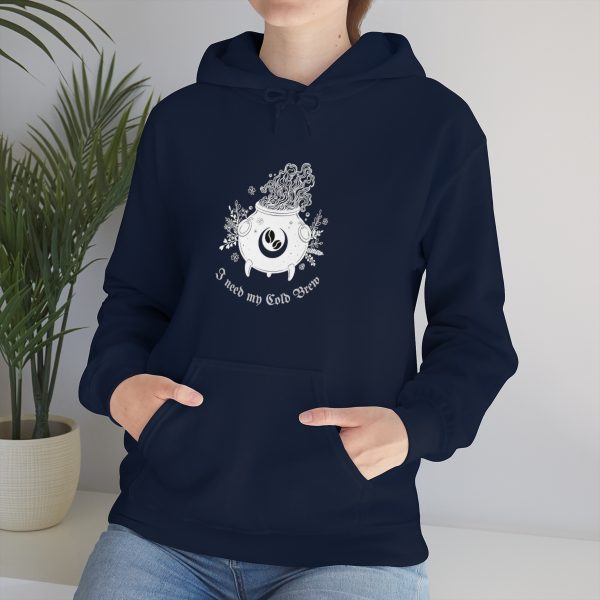 I Need My Cold Brew - Unisex Heavy Blend™ Hooded Sweatshirt - Image 6