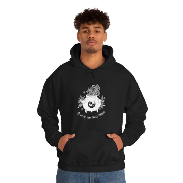 I Need My Cold Brew - Unisex Heavy Blend™ Hooded Sweatshirt - Image 11