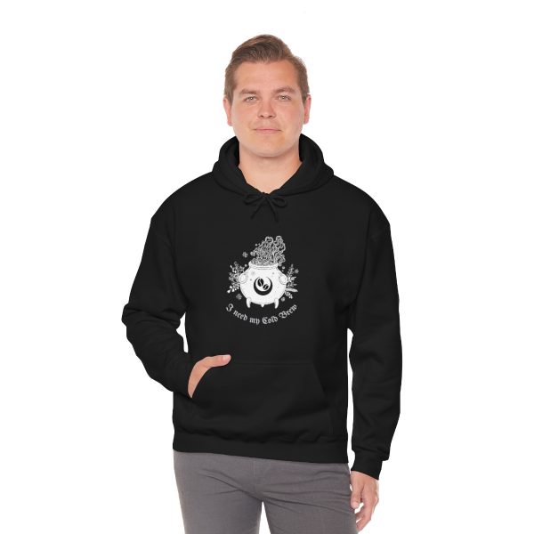 I Need My Cold Brew - Unisex Heavy Blend™ Hooded Sweatshirt - Image 13