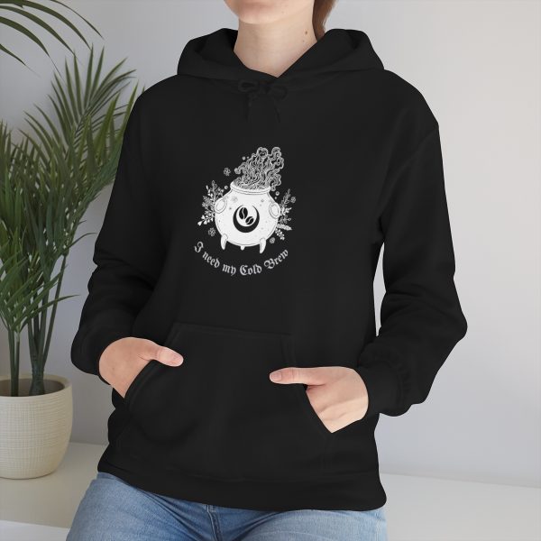 I Need My Cold Brew - Unisex Heavy Blend™ Hooded Sweatshirt - Image 14