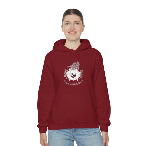 I Need My Cold Brew - Unisex Heavy Blend™ Hooded Sweatshirt - Image 92