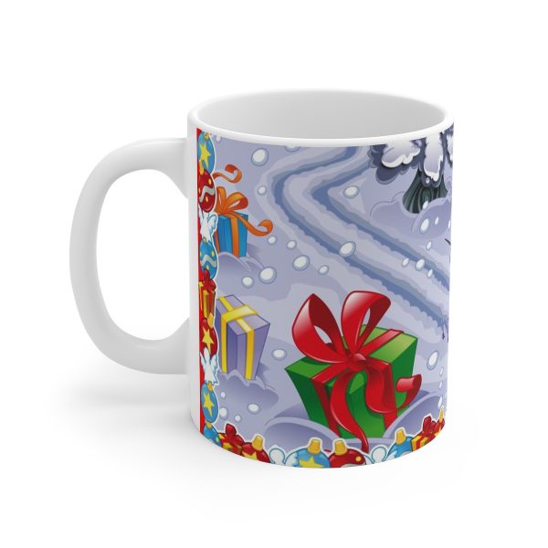 Santa In A Hurry Mug 11oz - Image 2