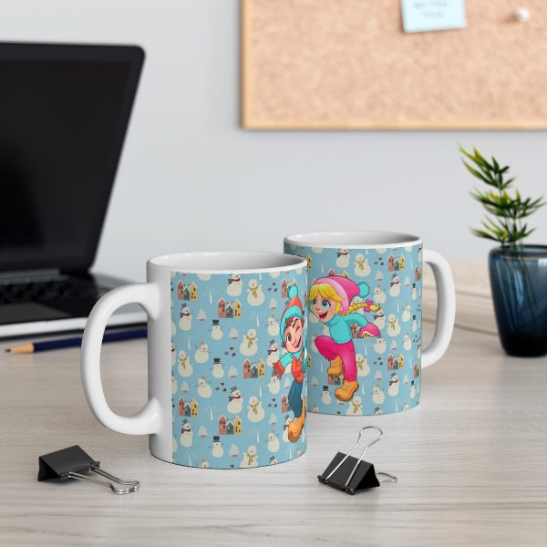 Snowball Fight Mug 11oz - Image 5