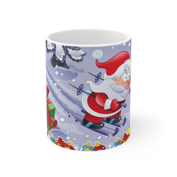 Santa In A Hurry Mug 11oz