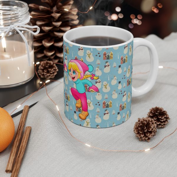 Snowball Fight Mug 11oz - Image 4