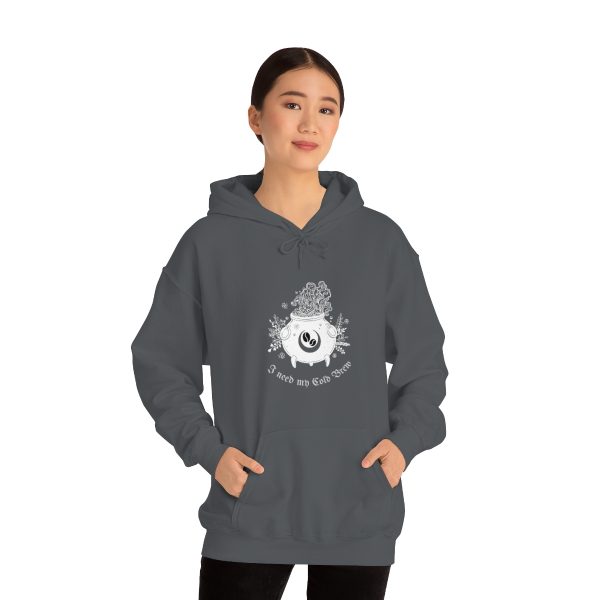 I Need My Cold Brew - Unisex Heavy Blend™ Hooded Sweatshirt - Image 50