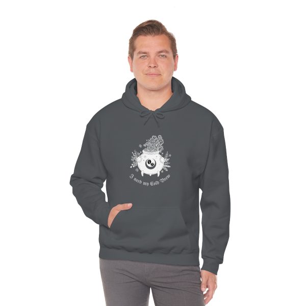 I Need My Cold Brew - Unisex Heavy Blend™ Hooded Sweatshirt - Image 53