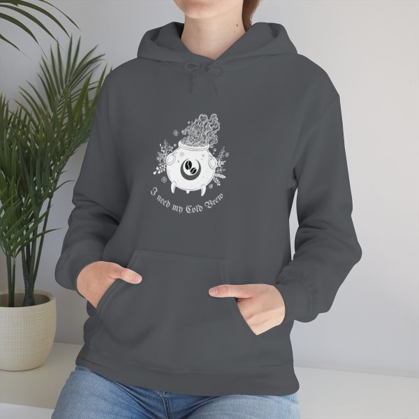 I Need My Cold Brew - Unisex Heavy Blend™ Hooded Sweatshirt - Image 54