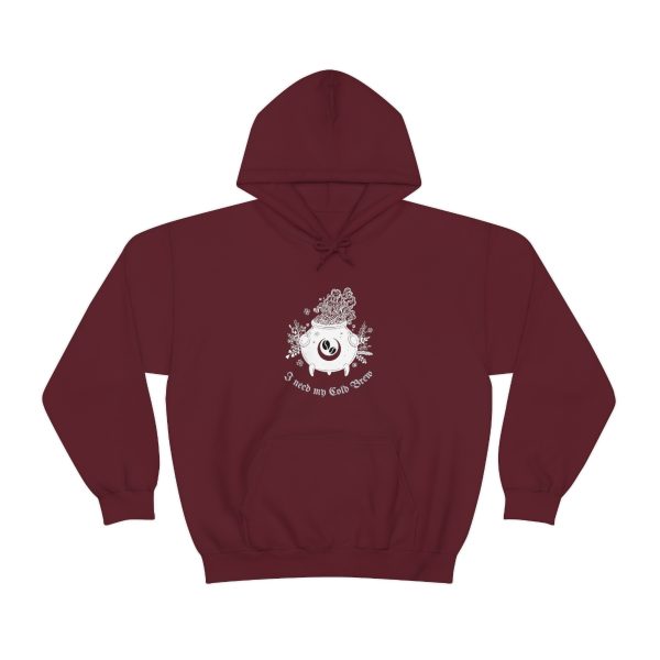 I Need My Cold Brew - Unisex Heavy Blend™ Hooded Sweatshirt - Image 81