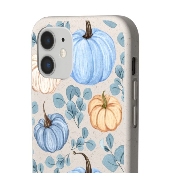 Blue Pumpkins on Biodegradable Cases - Image 39