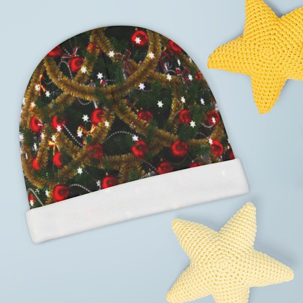 Christmas Tree Baby Beanie - Image 2