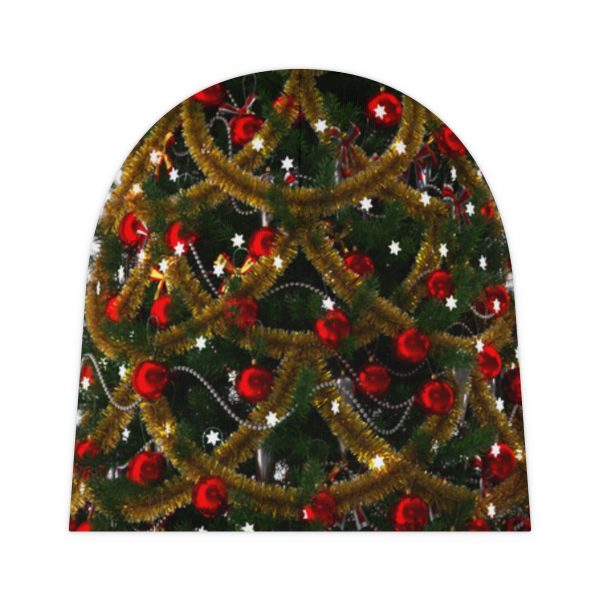 Christmas Tree Baby Beanie