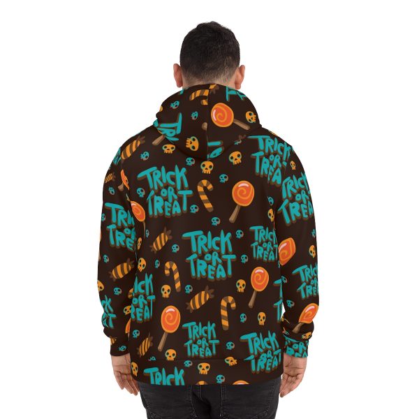 Trick of Treat Halloween AOP Fashion Hoodie - Image 12