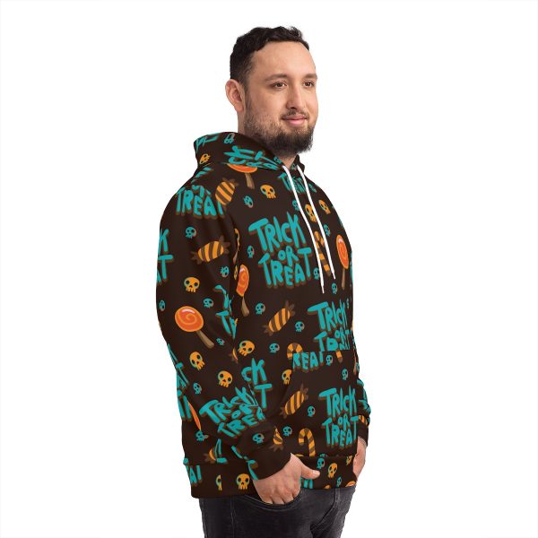 Trick of Treat Halloween AOP Fashion Hoodie - Image 13