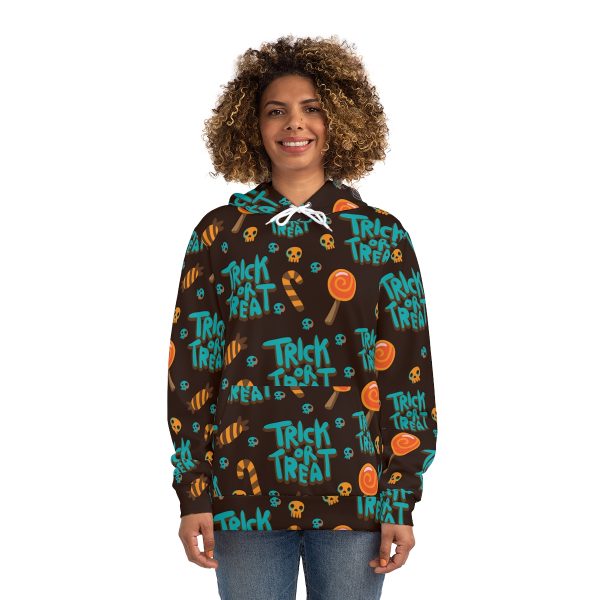 Trick of Treat Halloween AOP Fashion Hoodie - Image 14