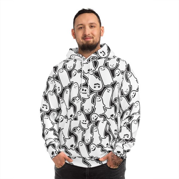 Ghost Halloween AOP Fashion Hoodie - Image 11