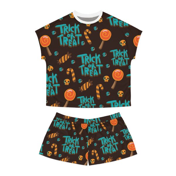 Trick or Treat - Women's Short Pajama Set (AOP)