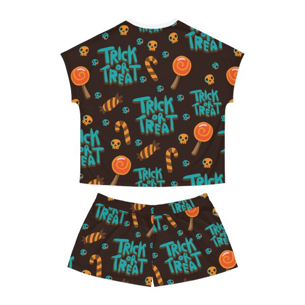 Trick or Treat - Women's Short Pajama Set (AOP) - Image 2