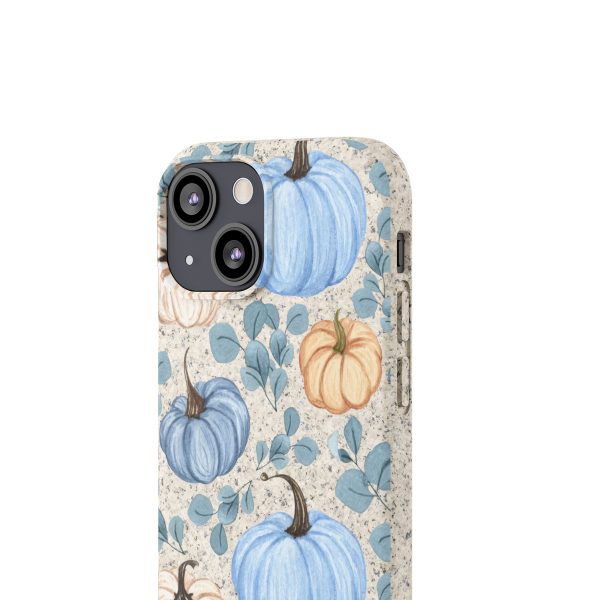 Blue Pumpkins on Biodegradable Cases - Image 27