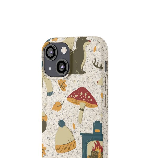 Autumn Animals & Mushrooms on Biodegradable Cases - Image 26