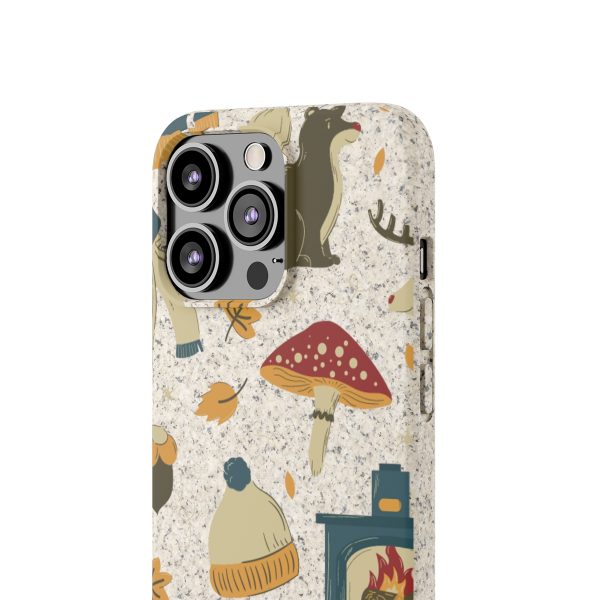 Autumn Animals & Mushrooms on Biodegradable Cases - Image 30