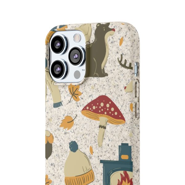 Autumn Animals & Mushrooms on Biodegradable Cases - Image 34