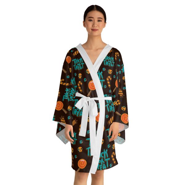 Trick or Treat - Long Sleeve Kimono Robe - Image 3