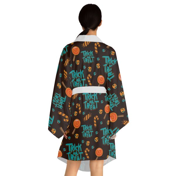 Trick or Treat - Long Sleeve Kimono Robe - Image 4