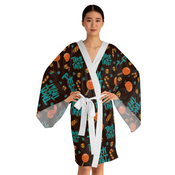 Trick or Treat - Long Sleeve Kimono Robe - Image 5