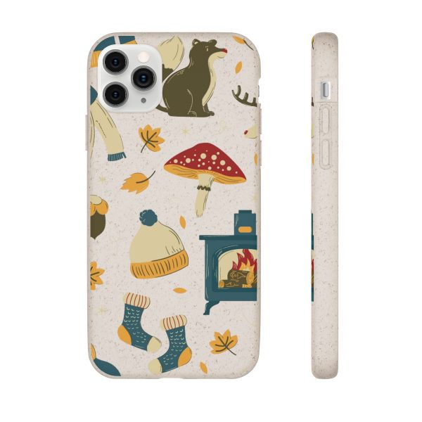 Autumn Animals & Mushrooms on Biodegradable Cases - Image 71