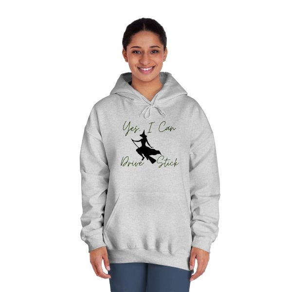 Yes, I Can Drive Stick - Unisex DryBlend® Hooded Sweatshirt - Image 12