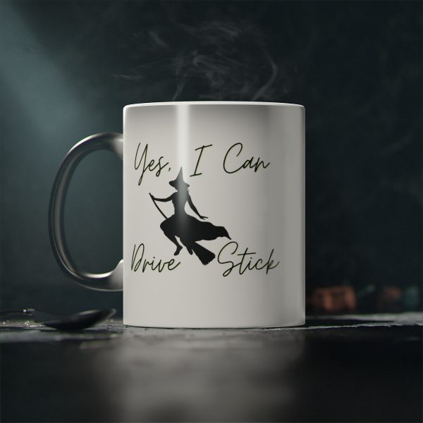 Witch Can Drive Stick and Hocus Pocus Magic Mug - Image 6