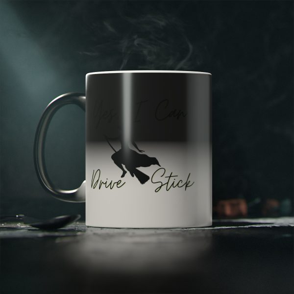 Witch Can Drive Stick and Hocus Pocus Magic Mug - Image 7