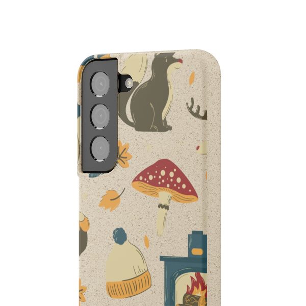 Autumn Animals & Mushrooms on Biodegradable Cases - Image 141