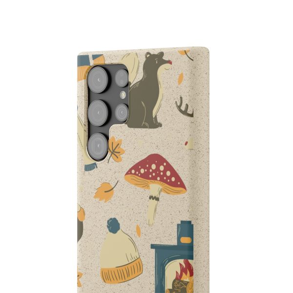 Autumn Animals & Mushrooms on Biodegradable Cases - Image 6