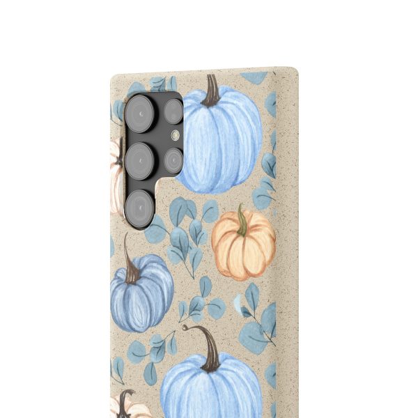 Blue Pumpkins on Biodegradable Cases - Image 7