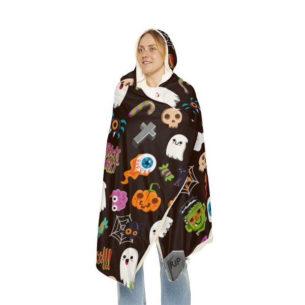 Halloween Pattern Snuggle Blanket - Image 2