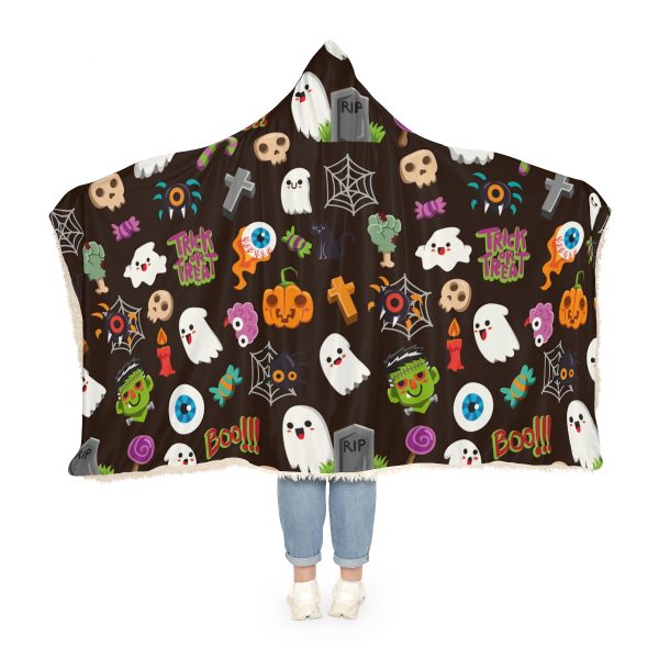 Halloween Pattern Snuggle Blanket - Image 4