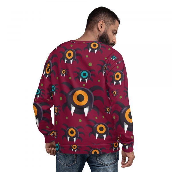 Halloween Eye Monster Unisex Sweatshirt - Image 2