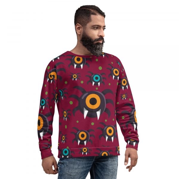 Halloween Eye Monster Unisex Sweatshirt