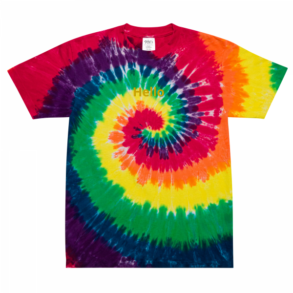 Personalized Oversized tie-dye t-shirt - Image 7