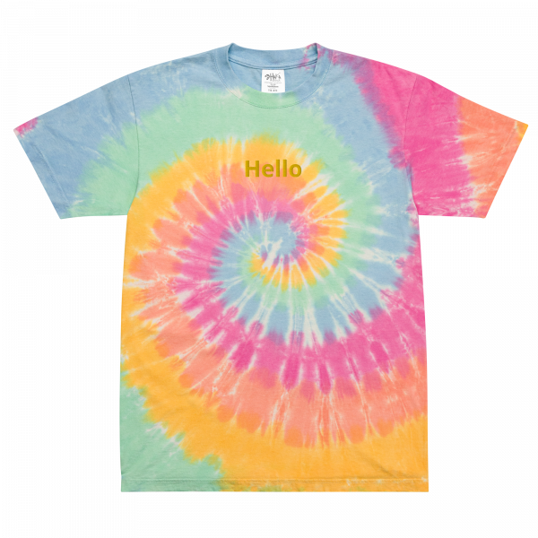 Personalized Oversized tie-dye t-shirt - Image 5