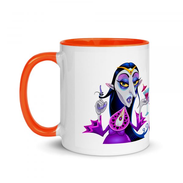 Vampire Couple Mug with Color Inside - Image 9